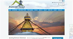 Desktop Screenshot of encounterkarmatreks.com